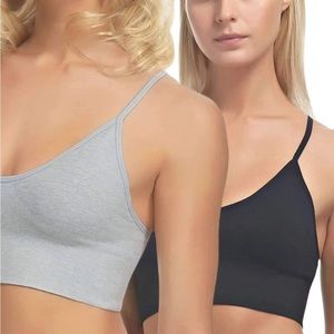 Felina - 2 Pack Seamless T-Back Bralette